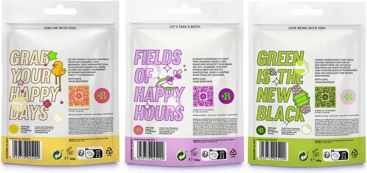 Image du produit Craze Bodyness Sels de bain Assortis (Sel de bain)