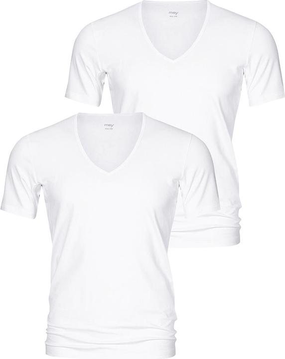 Produktbild Mey 2er Pack Dry Cotton T-Shirt mit V-Ausschnitt (L)