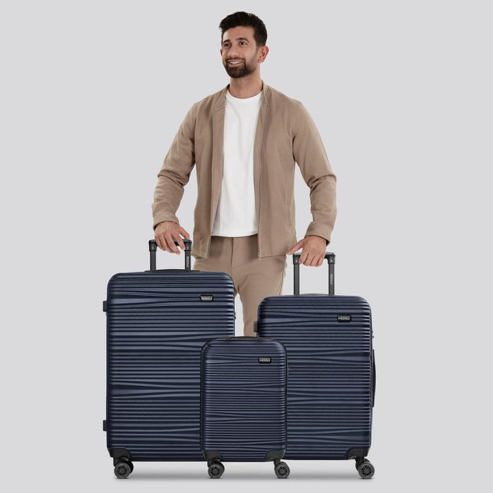 Produktbild Redolz Essentials 16 3-SET 4 Rollen Kofferset 3-teilig (198 l, XL (ab 115l))