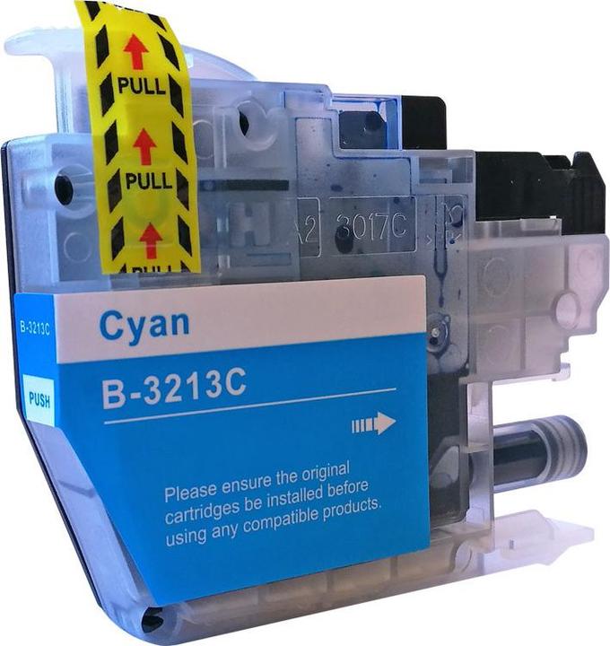 Actual product image Druckfuxx XL TINTE PATRONEN Cyan kompatibel Brother MFC J 491 DW MFC J 497 DW DC