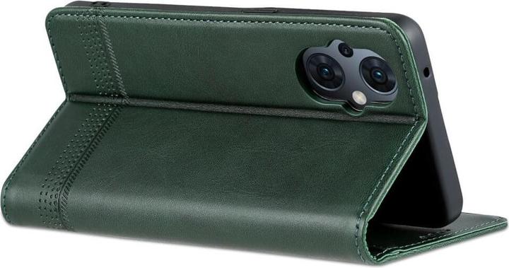 Produktbild Cover-Discount OPPO Reno8 Lite - Stand Flip Case Hülle grün (Oppo Reno8 Lite)
