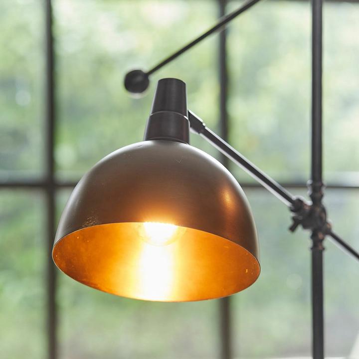Image du produit Loberon Lampadaire Charmoire marron antique/noir (E27)
