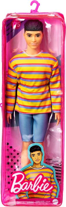 Produktbild Barbie Ken Fashionista Puppe - Gestreiftes Hemd & Hose