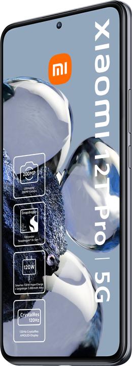 Produktbild Xiaomi 12T Pro (256 GB, Silver, 6.67", Dual SIM, 200 Mpx, 5G)