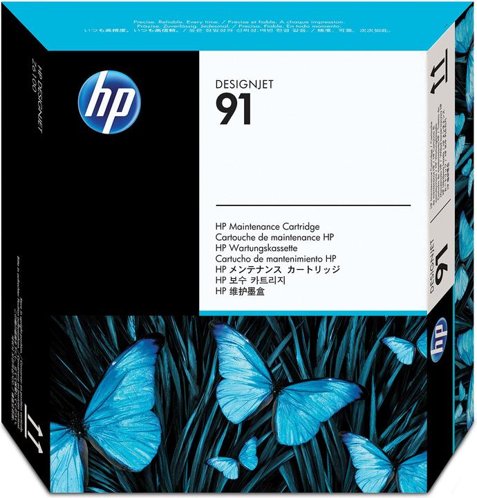 Image du produit HP Cartouche de maintenance 91 (LC, CF, C, Y, MBK)