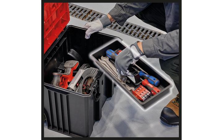 Actual product image Einhell E-Case L with wheels System case (1 pieces)