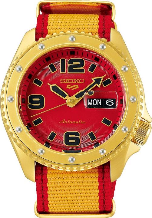 Seiko 5 Sport Street Fighter V ZANGIEF Limited Edition (Analoguhr, 43 mm)