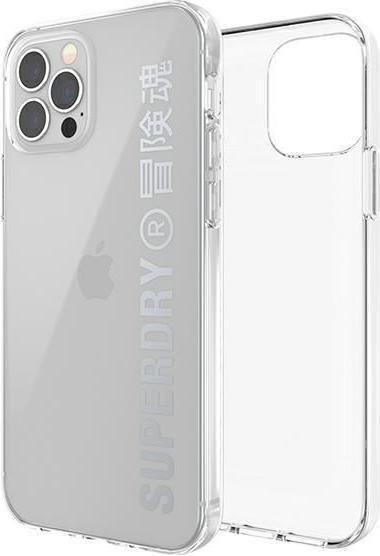 Image du produit Superdry Snap iPhone 12/12 Pro Clear Cas e argent (Realme 12 Pro+, Apple iPhone 12)