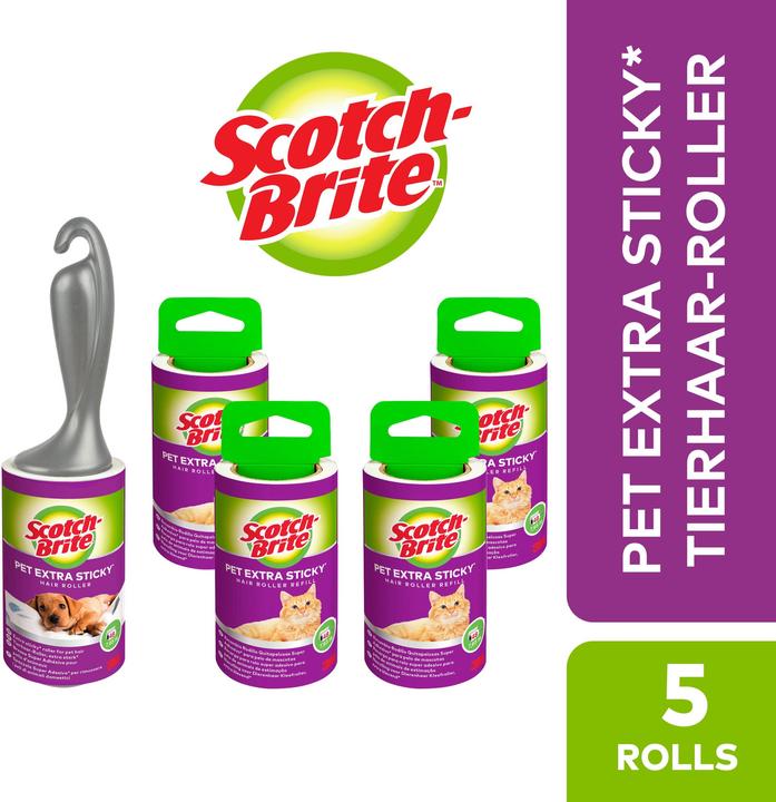 Image du produit Scotch-Brite Pack promotionnel Pet Extra Sticky