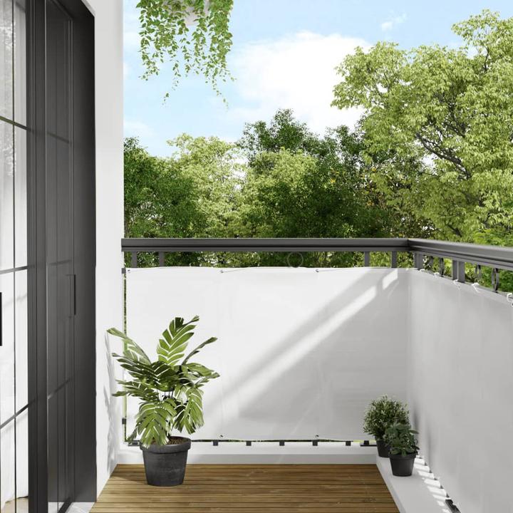 Actual product image VidaXL Balcony privacy screen 100 % polyester Oxford (2400 cm)