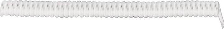 Actual product image Lapp Cable spiral X05VVH8-F 1000 mm / 3000 mm 3 x 0.75 mm² White 73222364 1 pc. (1 m)