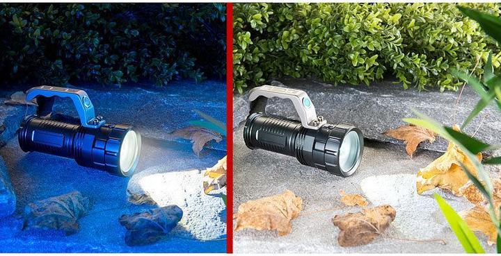 Produktbild KryoLights Extrahelle Akku-LED-Handlampe (16.50 cm, 400 lm)