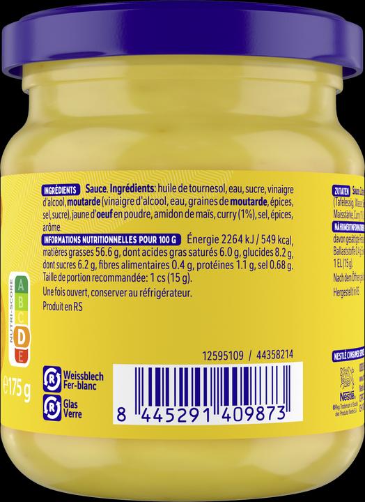 Actual product image THOMY Curry Fondue Chinoise Sauce (175 g)