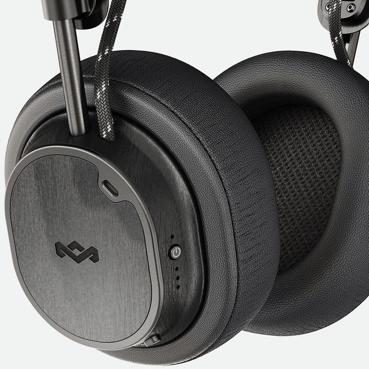 Produktbild House of Marley On Ear-Bluetooth-Kopfhörer Exodus mit Active Noise Control (ANC, 30 h, Kabelgebunden, Kabellos)