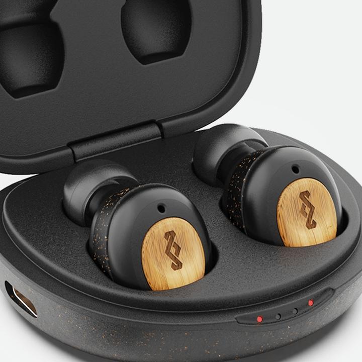 Actual product image House of Marley Bluetooth Headphones Champion Ear Buds Black (8 h, Wireless)