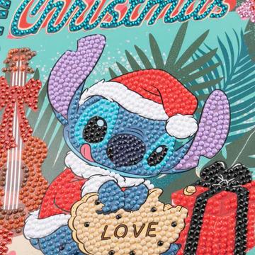 Produktbild Craft Buddy Christmas Aloha, Karte 18x18cm Crystal Art