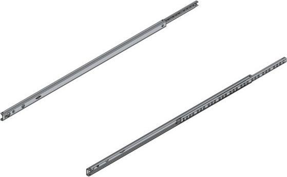 Image du produit Hettich Schubladenschiene Teilauszug 500 mm verzinkt 9136703 2 Stück