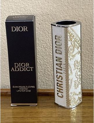Immagine prodotto Dior Christian Addict Rossetto Fashion Case Holiday Int23 (Oro, Bianco)
