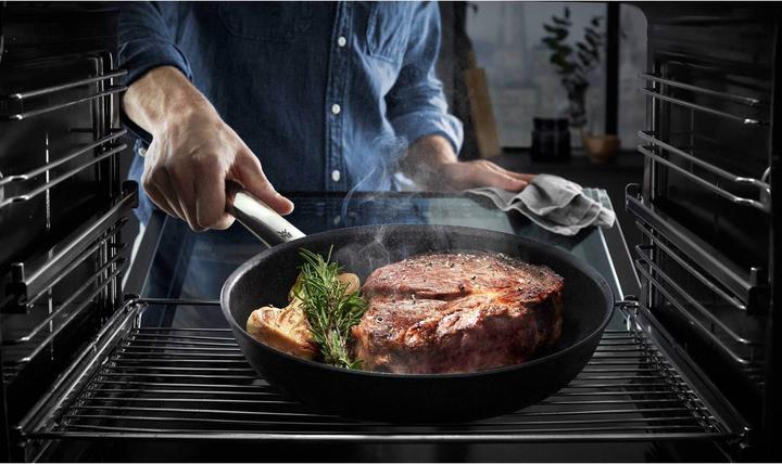Produktbild WMF Pfanne Bratpfanne 24cm Steak Profi Mehrschichtmaterial beschichtet Induktion (24.24 cm, Bratpfanne, Aluminium)