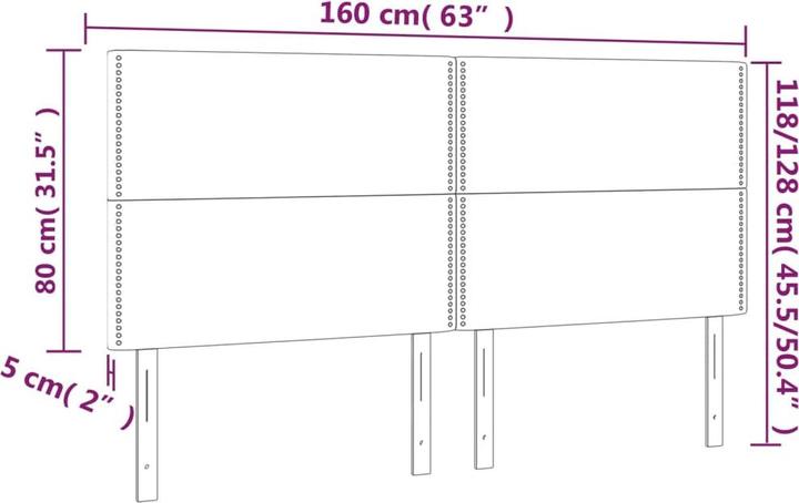Immagine prodotto VidaXL Braylon (160 x 5 x 128 cm)