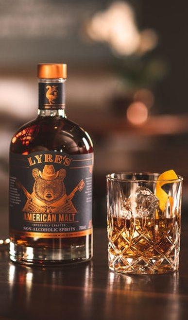 Actual product image Lyre's American malt (1 x 70 cl)