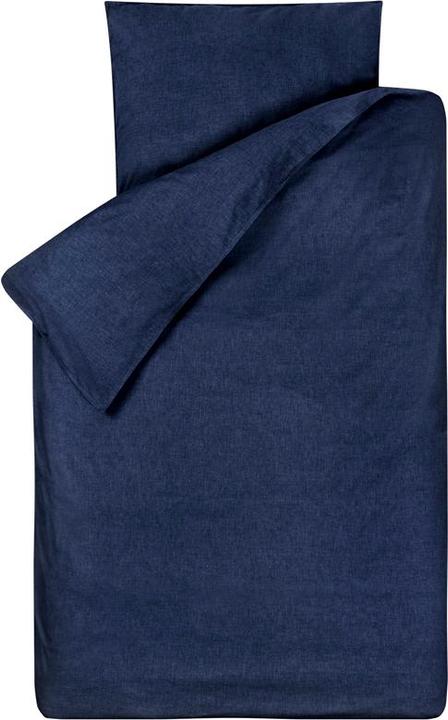 Produktbild Bink Bedding Bink Kinderbettwäsche Bo uni jeansblau 100 x 135