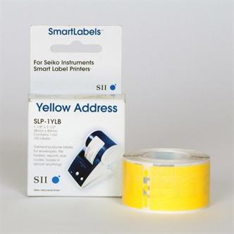 Produktbild Seiko SLP-1YLB, Adressetiketten, 1 Rolle à 130 Etiketten