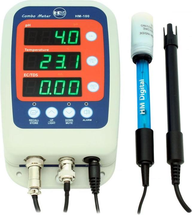 Image du produit HM Digital Appareil de mesure combiné Hydromaster HM-100 (pH/ec/Temp)
