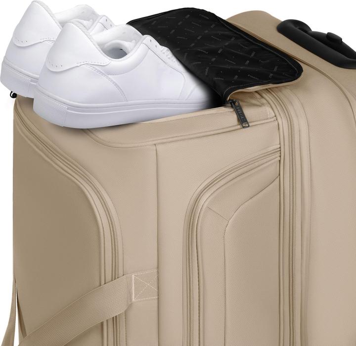 Immagine prodotto Redolz Borsa da viaggio Duffle Essentials a 2 ruote da 70 cm con piega ad espansione (86 l)
