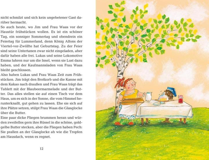 Immagine prodotto Jim Knopf findet's raus, Geschichten von Himmelsforschern, Halbdrachen und Flugmaschinen (Tedesco, Michael Fine, 2016)