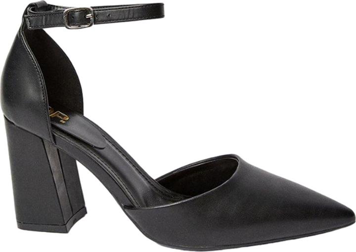 Actual product image Dorothy Perkins Womens/Ladies Blanche Pointed Ankle Strap High Block Heel Court Shoes (36)