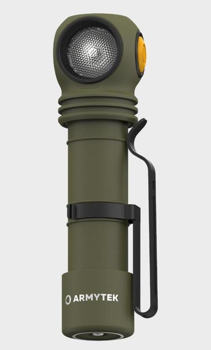 Produktbild ArmyTek Wizard C2 Pro Olive White LED Taschenlampe mit Gürtelclip akkubetrieben 2500lm 115g (11.20 cm, 2500 lm)