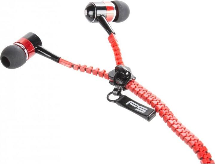 Immagine prodotto FreeStyle FH2111R cuffie/ auricolari Wired In-ear Music Red (Nessuna soppressione del rumore, Cablato)