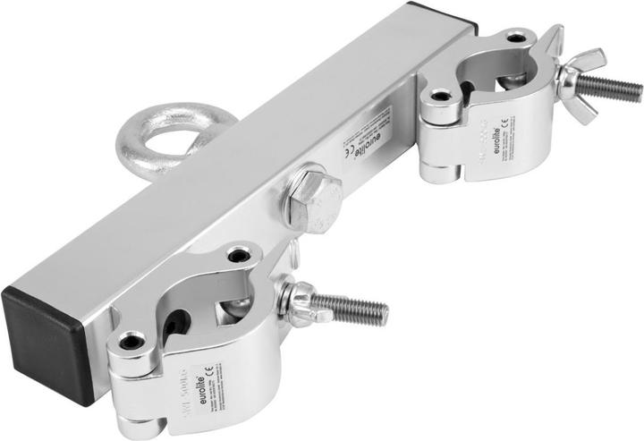 Actual product image Eurolite Truss adapter with ring eyelet silver
