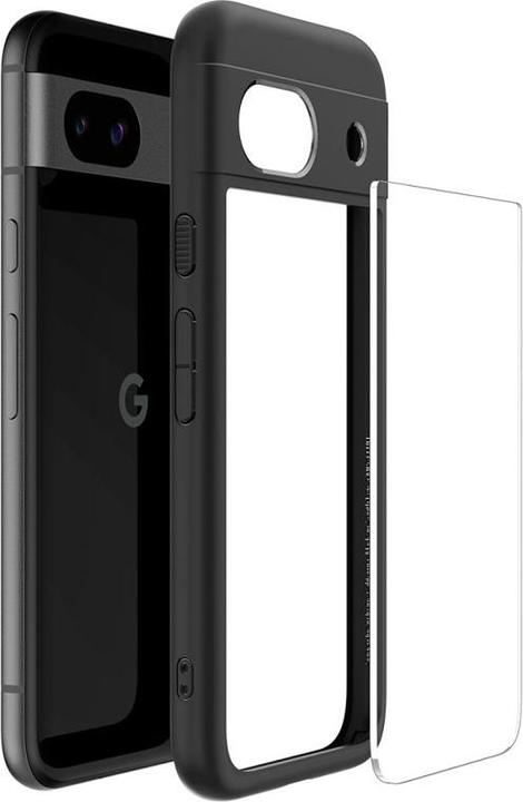 Actual product image Spigen Ultra Hybrid Google Pixel 8a czarny/black ACS07262 (Google Pixel 8)