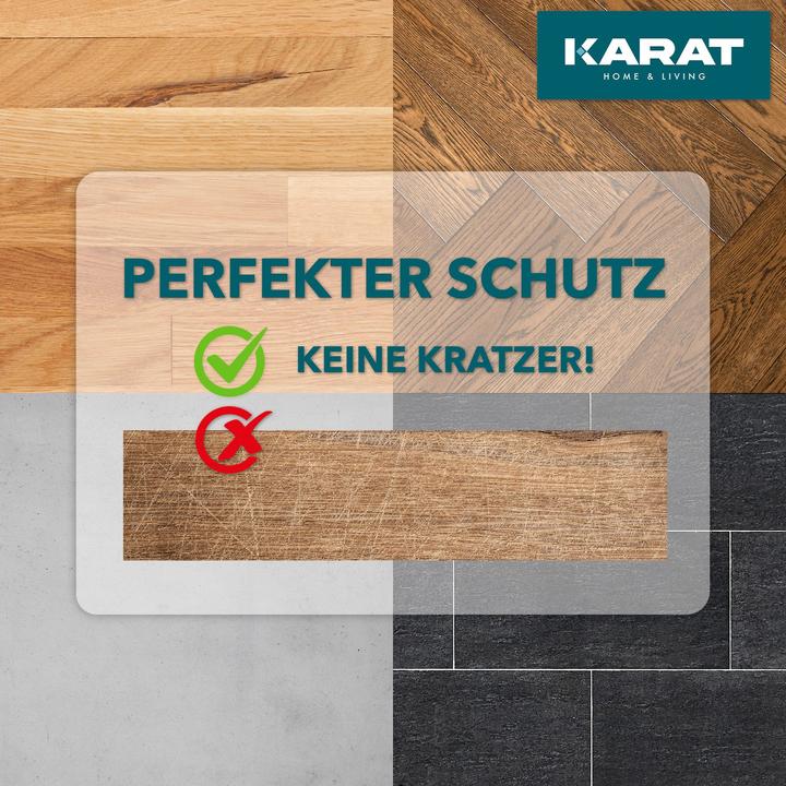Actual product image Karat Polycarbonate floor protection mat (120 x 120 cm)
