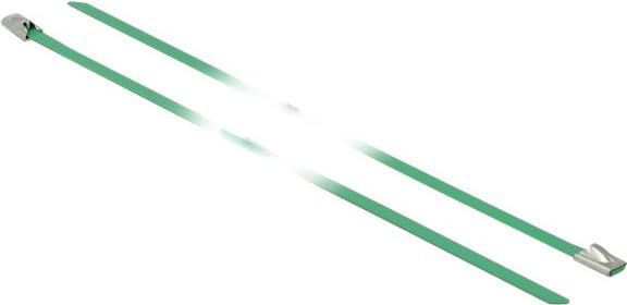 Produktbild Delock Edelstahlkabelbinder 500x4,6 10 Stk. (Metallkabelbinder, 500 mm, 10 Stk.)