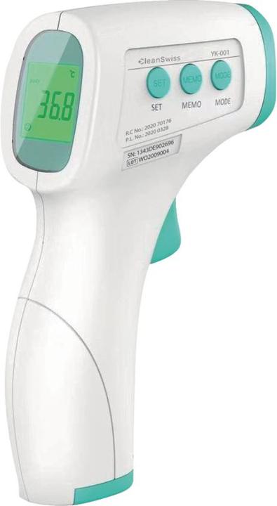Produktbild CleanSwiss Infrarot Fieberthermometer (Stirn, Berührungslos)