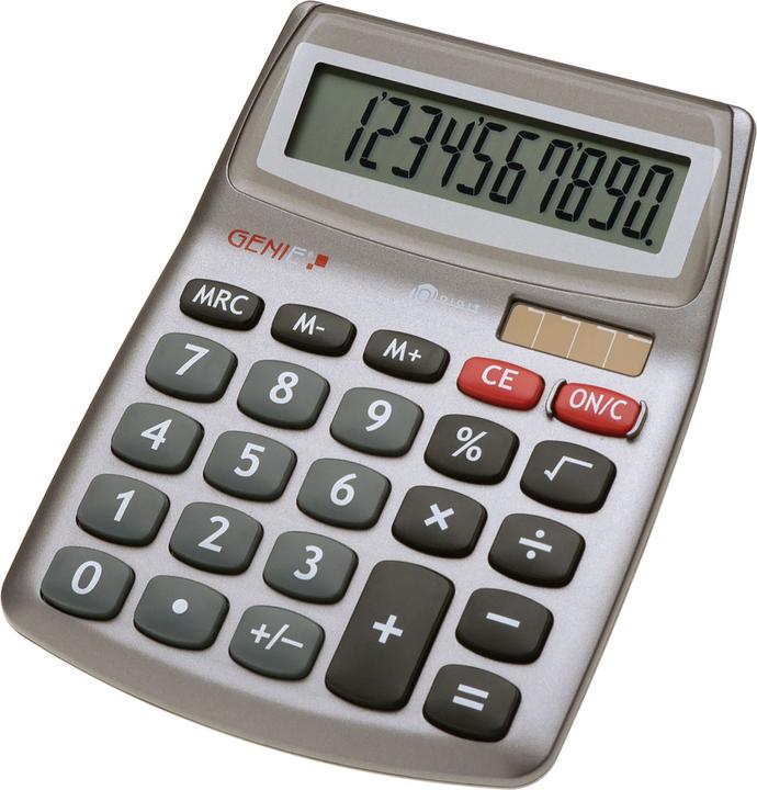 Actual product image Genie 10-digit (Batteries)