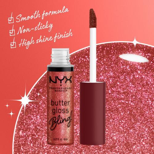 Image du produit NYX Professional Make-Up Butter Gloss Bling (07 Grand distributeur)