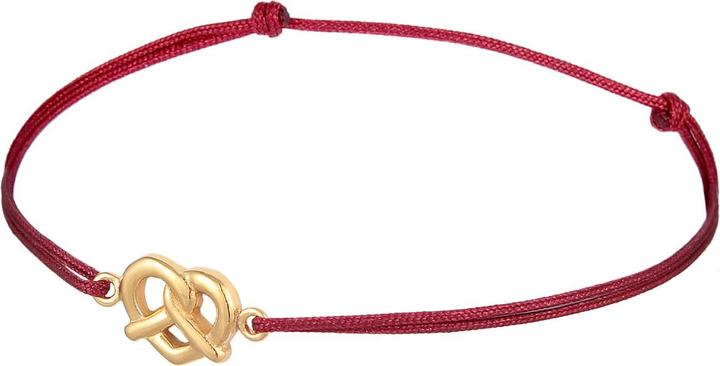 Immagine prodotto Elli Bracciale Pretzel Tradizionale Costume Nylon Argento 925 (16 cm, Nylon, Argento 925, Nessuna pietra)