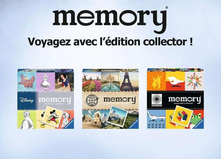 Actual product image Ravensburger Collectors' memory Travel (German, English, Italian, French)