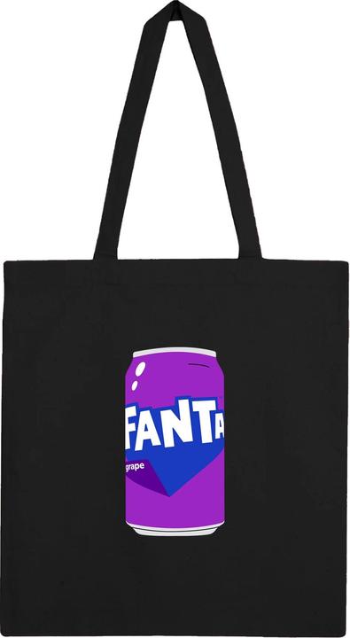 Actual product image Fanta Grape Can Tote Bag