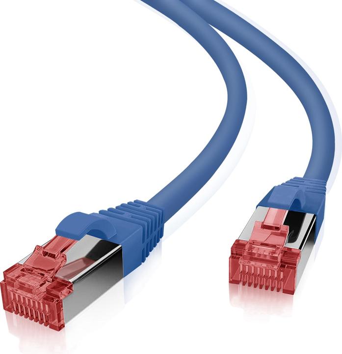 Actual product image Helos Herweck patch cable (S/UTP, CAT6, 0.25 m)