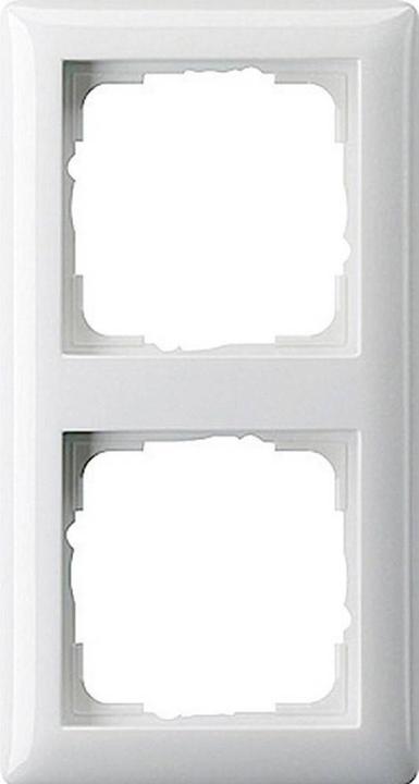 Actual product image Gira 2-gang System 55 frame, Standa