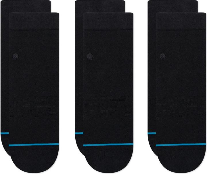 Actual product image Stance Socks The Lowrider Black 3-Pack (Single pack, 35 - 37)