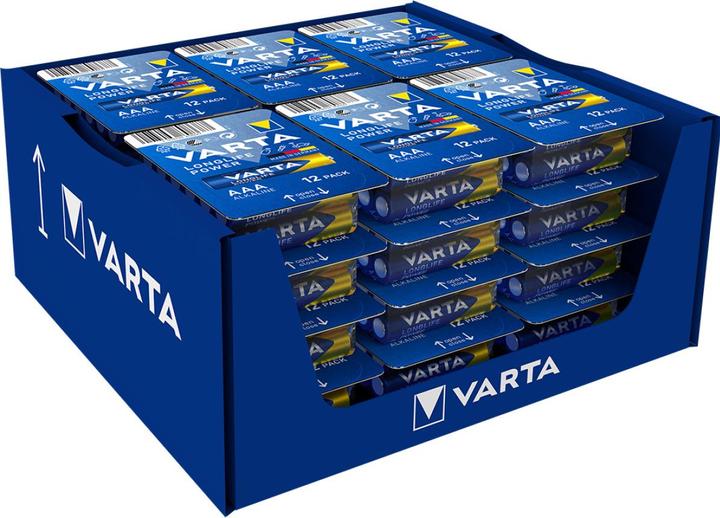 Actual product image Varta LONGLIFE Power Box (12 pcs., AAA, 1260 mAh)