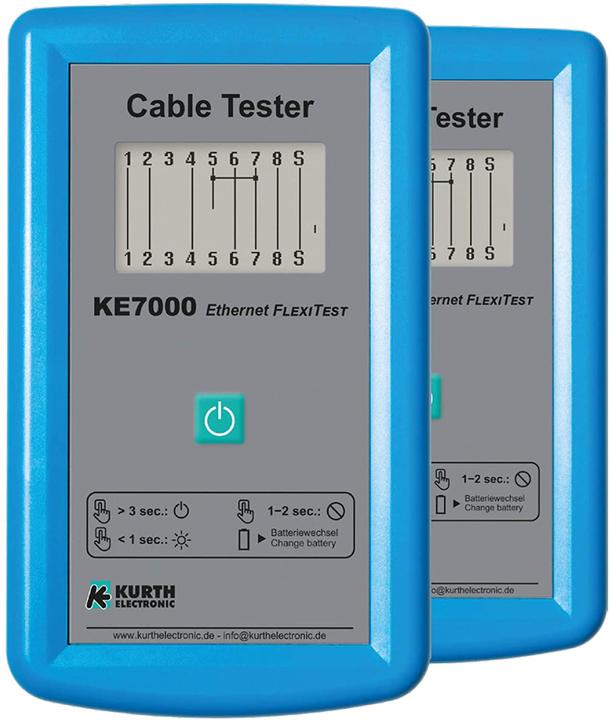 Produktbild Kurth KE7000 UTP/STP-Kabeltester