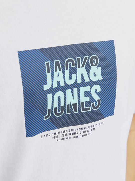 Actual product image Jack & Jones Jjhudson Tee Ss Crew Neck Ln (L)