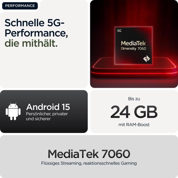 Immagine prodotto Motorola Moto G56 (256 GB, Ostrica nera, 6.72", Doppia SIM, 50 Mpx, 5G)